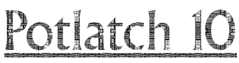 2001, Potloatch 10 logo