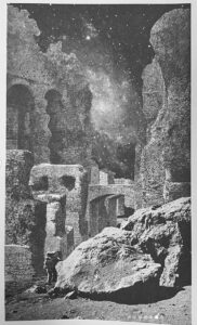 1987, Moon Piece Monologues. 7th illustration in Moon Piece Monologues. Included in Ecstatic Incisions on p.64.