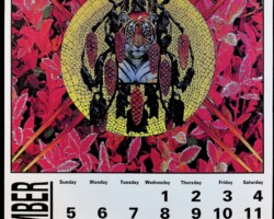 1999, December 1999 Calendar Collage by Freddie Baer