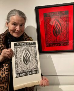 Freddie Baer at the Oakland Museum, Read OUR Lips!