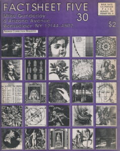 1989, Factsheet Five #30, cover (May 1989)
