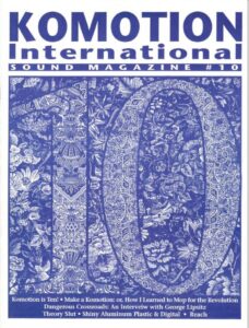 Komotion International 10 cover, collage by Freddie Baer