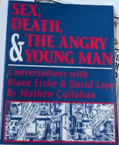 1993, cover of Sex, Death, & the Angry Young Man