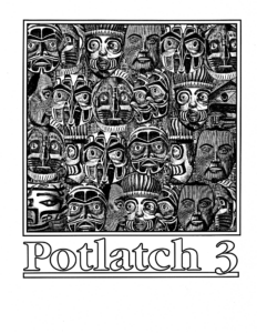 1994, Potlatch 3 program book cover. Scan by Ian Hagemann.