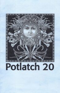 2011, Potlatch 20 program book. Scan by Ian Hagemann.
