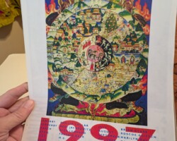 1996 - Calendar Collage, Front of 1997, by Freddie Baer