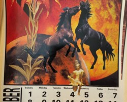 1997 - Calendar Collage, November 1998, by Freddie Baer